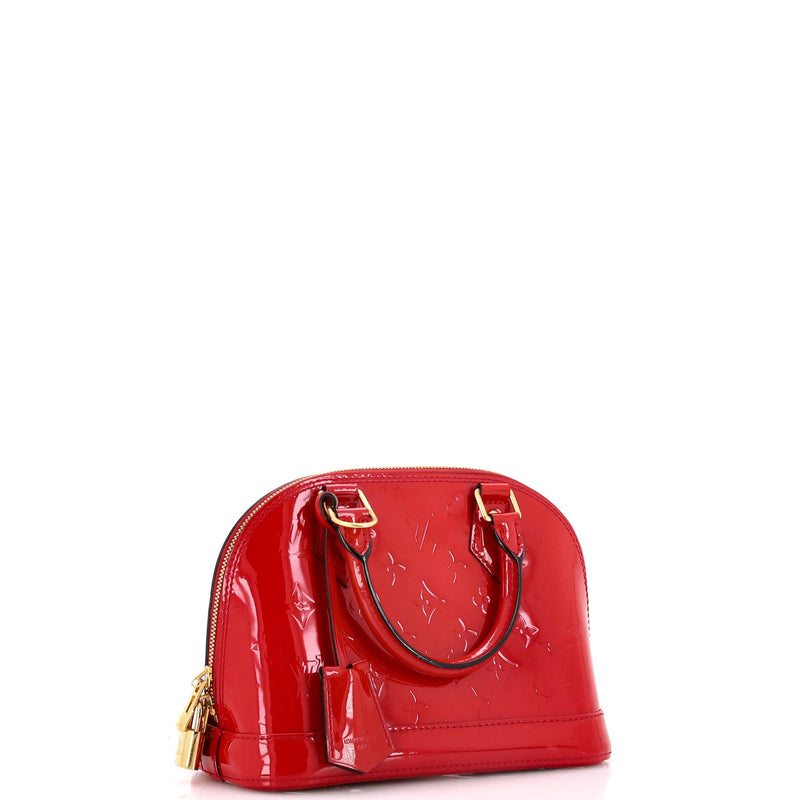 Louis Vuitton Alma Handbag Vernis Bb