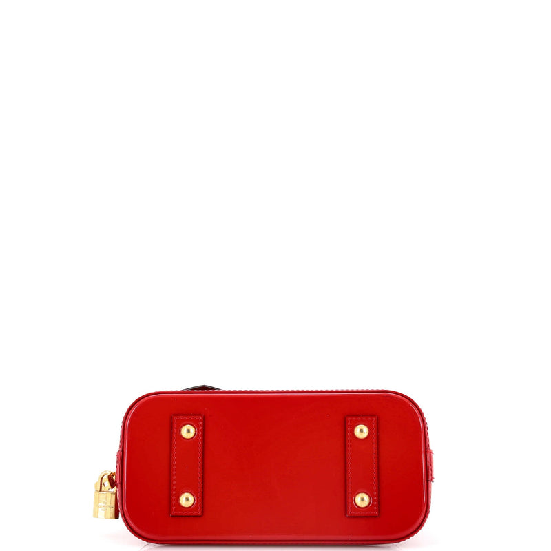 Louis Vuitton Alma Handbag Vernis Bb