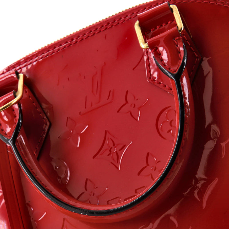 Louis Vuitton Alma Handbag Vernis Bb