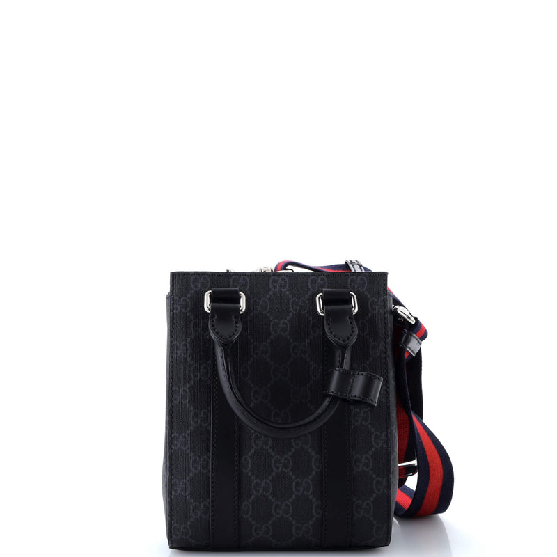 Gucci Convertible Web Open Tote Gg
