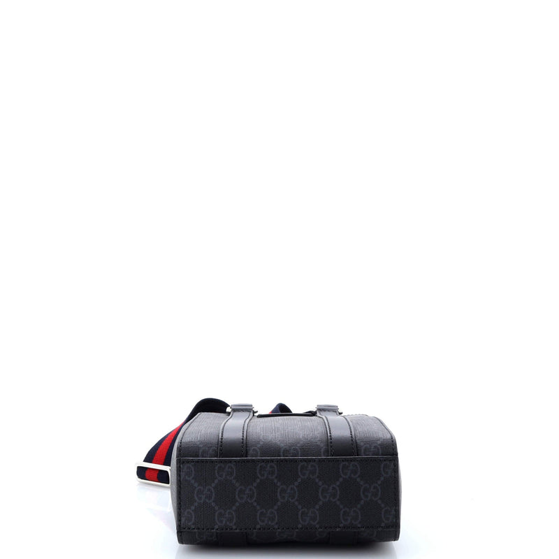 Gucci Convertible Web Open Tote Gg