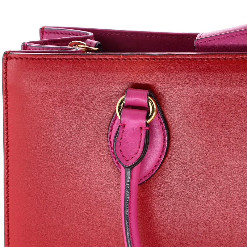 Gucci Convertible Gusset Tote Leather