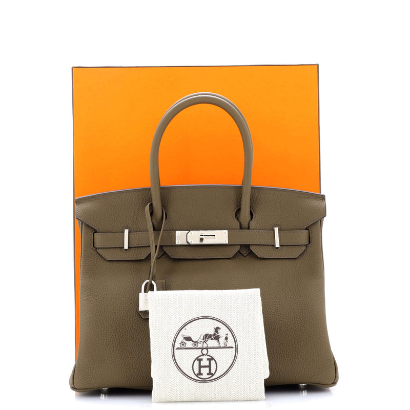 Hermes Birkin Handbag Vert Maquis Togo