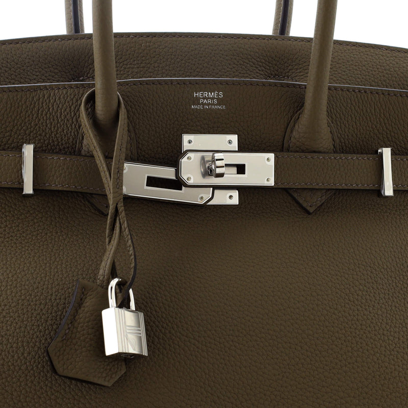 Hermes Birkin Handbag Vert Maquis Togo