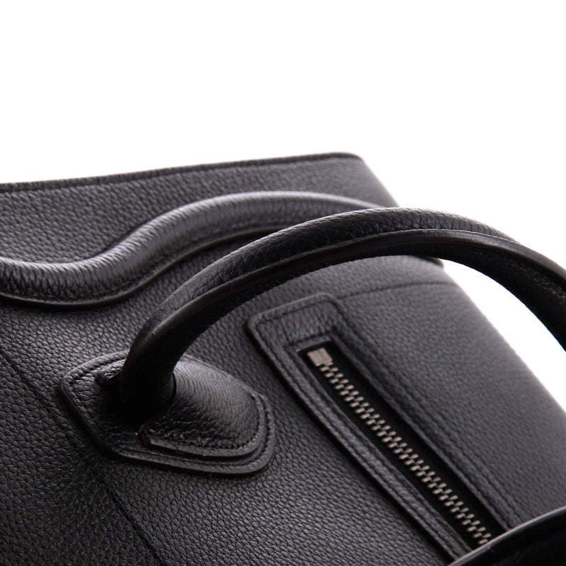 Celine Luggage Bag Grainy Leather Micro