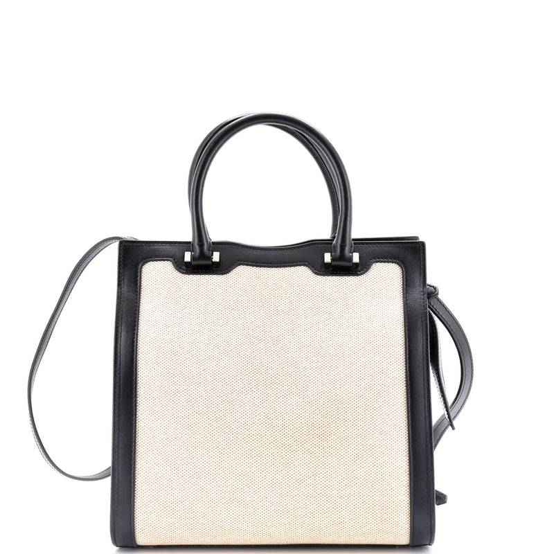 Saint Laurent Uptown Tote Canvas With
