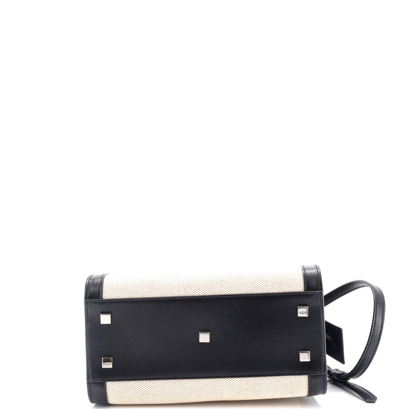 Saint Laurent Uptown Tote Canvas With