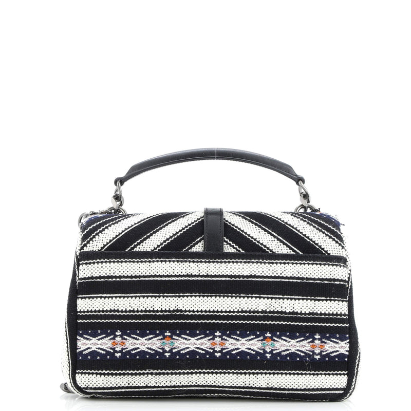 Saint Laurent Classic College Bag Canvas