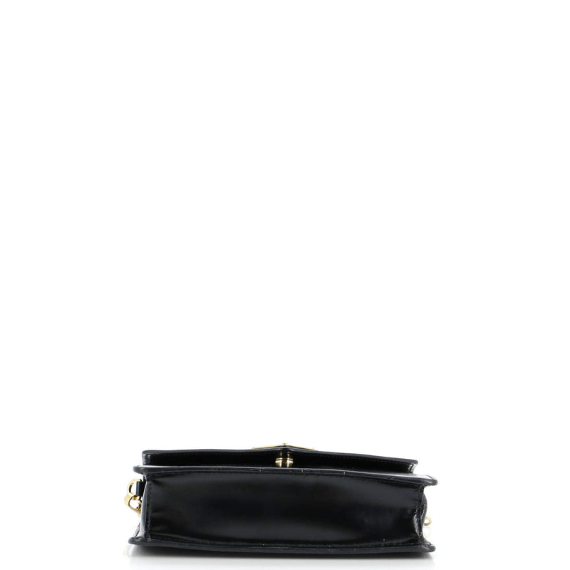 Prada Triangle Logo Plaque Envelope
