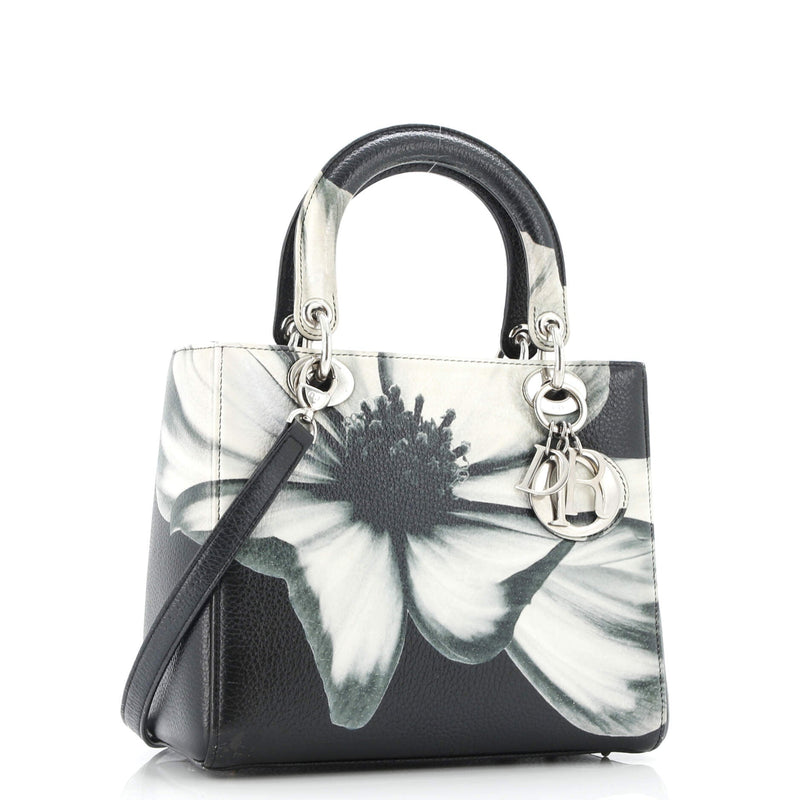 Christian Dior Lady Bag Printed Leather