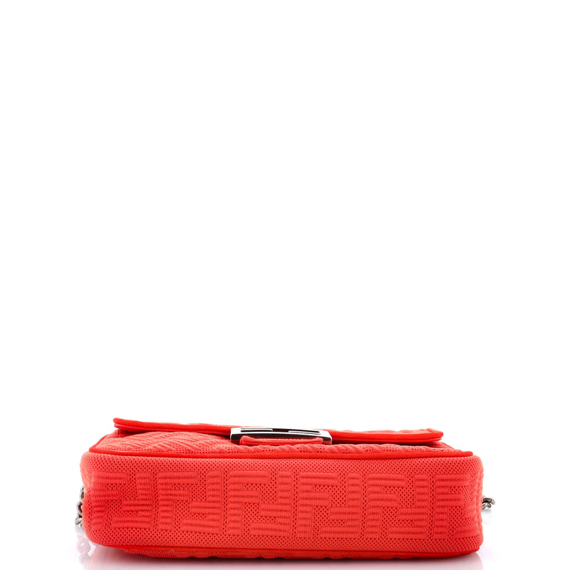 Fendi Midi Baguette Chain Bag Zucca