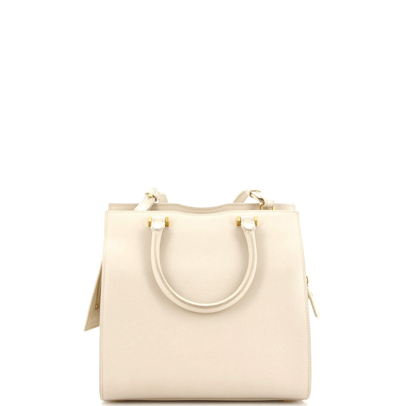 Saint Laurent Uptown Tote Leather Small