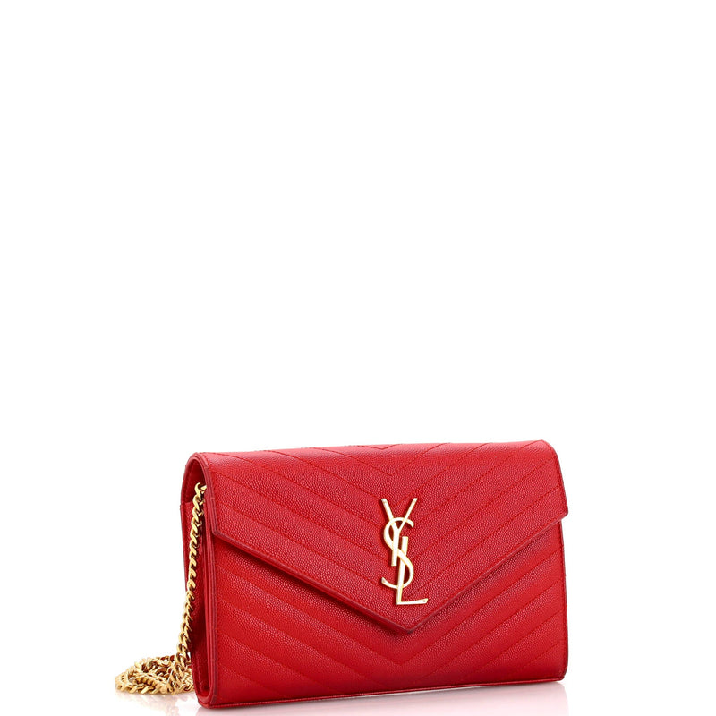 Saint Laurent Classic Wallet On Chain