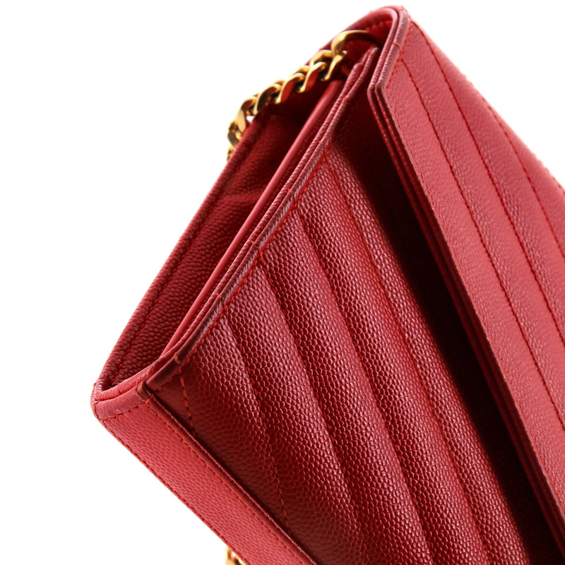 Saint Laurent Classic Wallet On Chain
