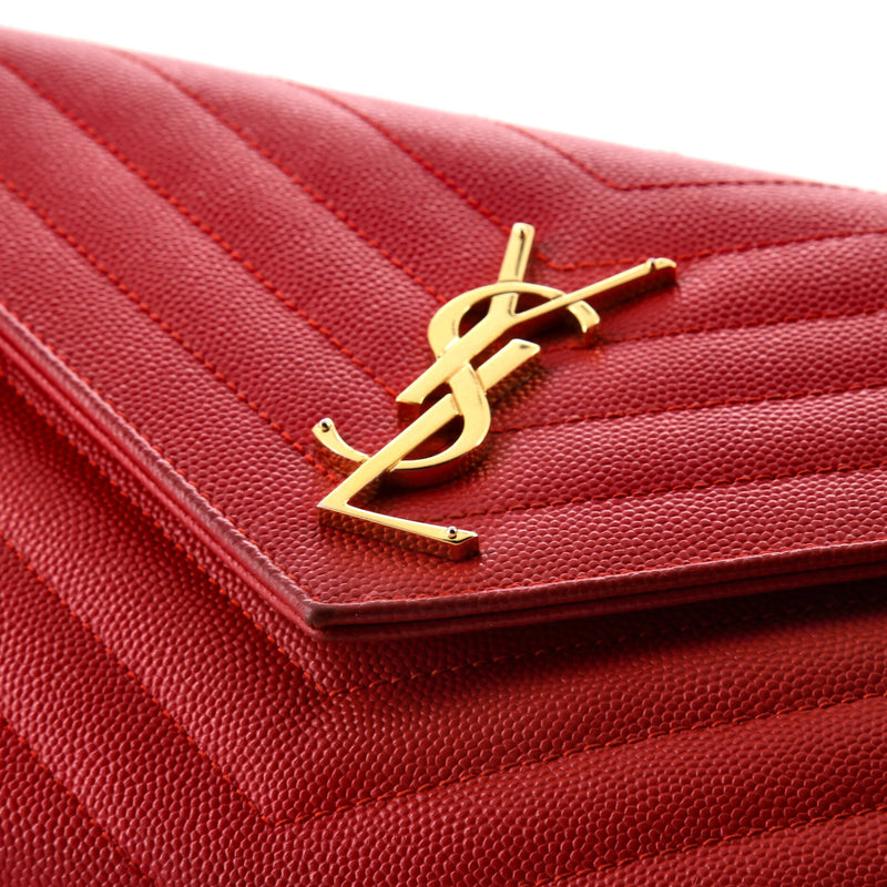 Saint Laurent Classic Wallet On Chain