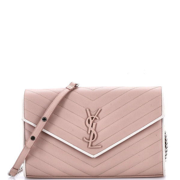 Saint Laurent Bicolor Classic Wallet On