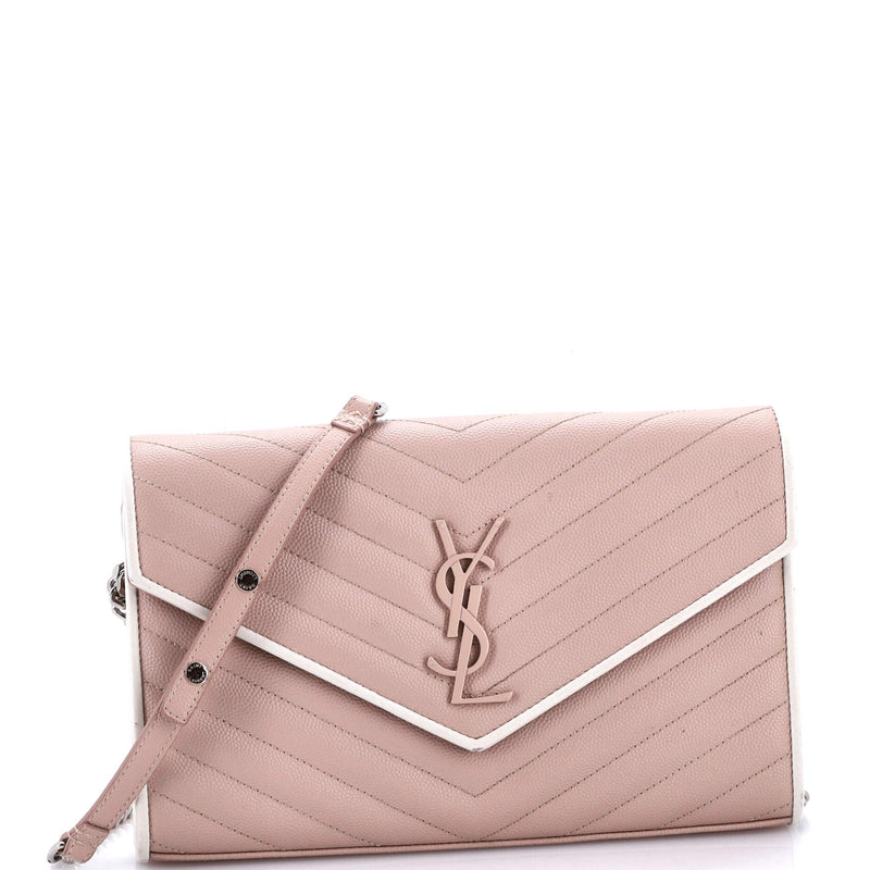 Saint Laurent Bicolor Classic Wallet On