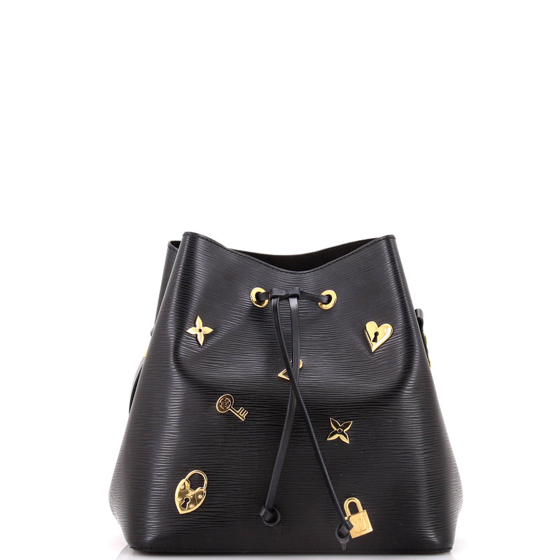Louis Vuitton Neonoe Handbag Love Lock