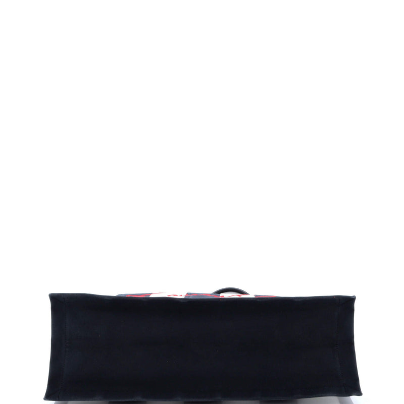 Saint Laurent Noe Shopping Tote Striped