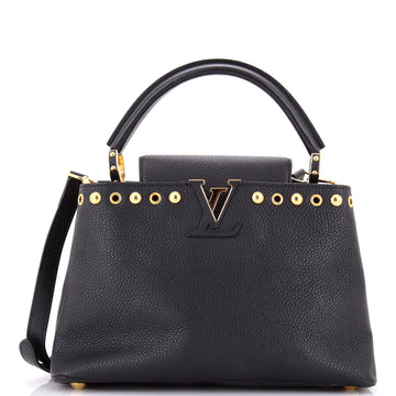 Louis Vuitton Capucines Bag Leather With