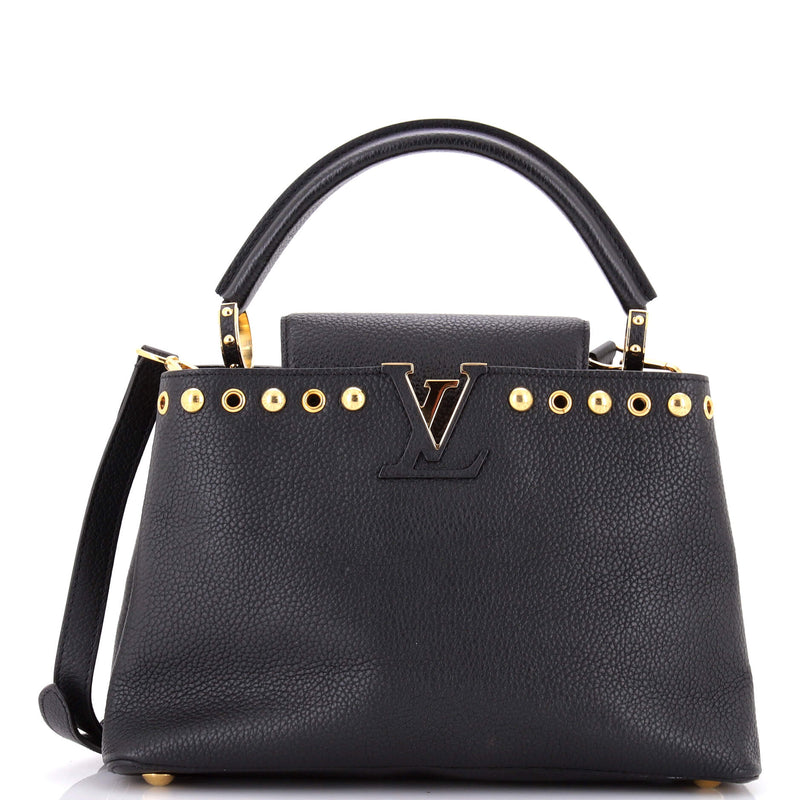 Louis Vuitton Capucines Bag Leather With