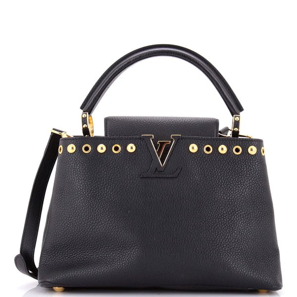 Louis Vuitton Capucines Bag Leather With