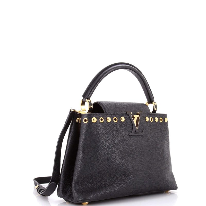 Louis Vuitton Capucines Bag Leather With