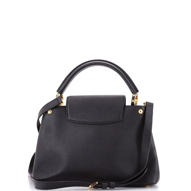 Louis Vuitton Capucines Bag Leather With