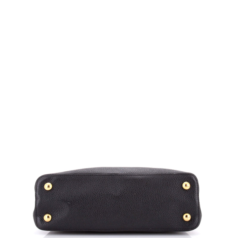 Louis Vuitton Capucines Bag Leather With