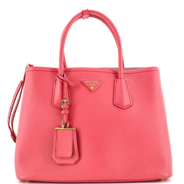 Prada Cuir Double Tote Saffiano Leather