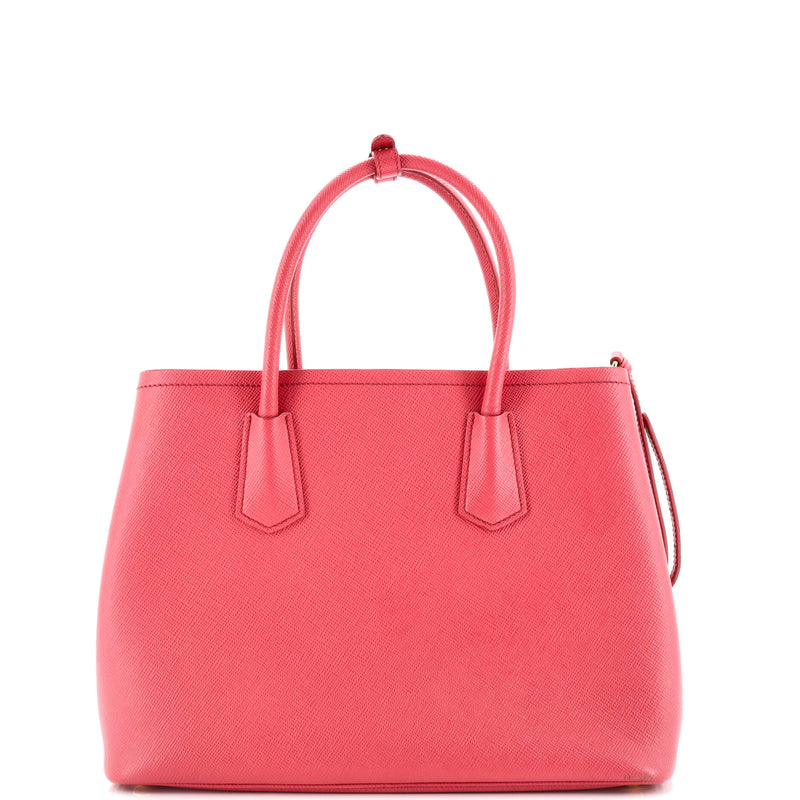 Prada Cuir Double Tote Saffiano Leather