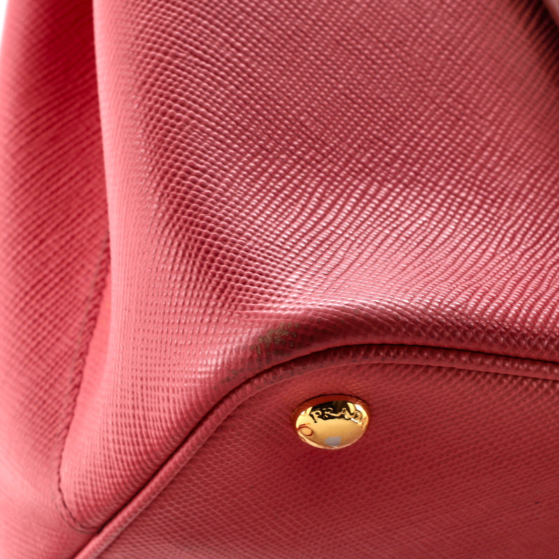 Prada Cuir Double Tote Saffiano Leather