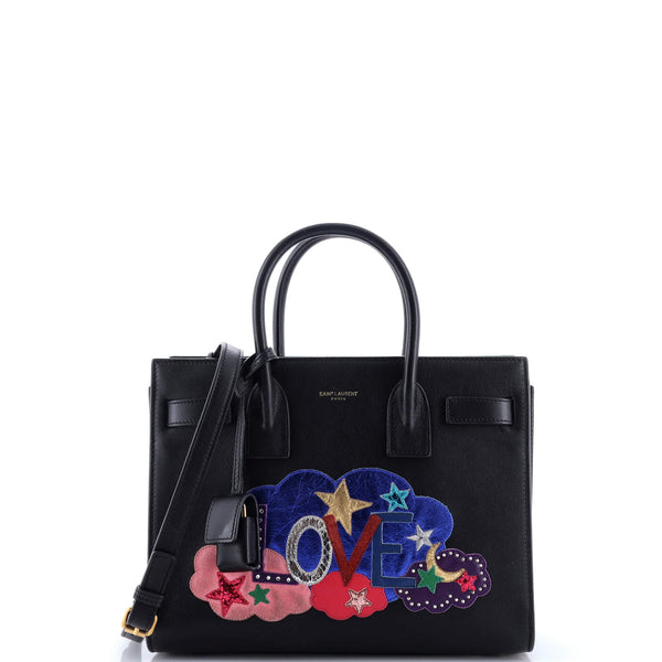 Saint Laurent Sac De Jour Bag Patchwork