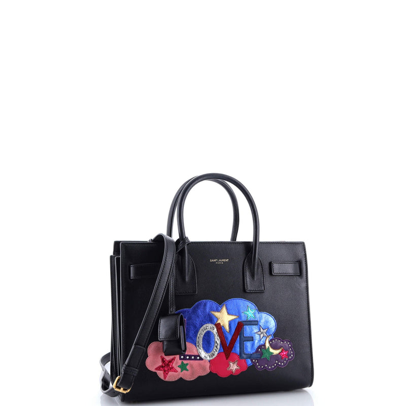 Saint Laurent Sac De Jour Bag Patchwork