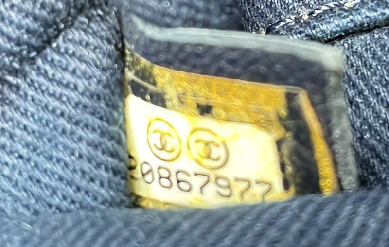 Chanel Deauville Bowling Bag Denim Small