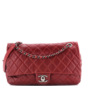 Chanel Easy Flap Bag Quilted Caviar