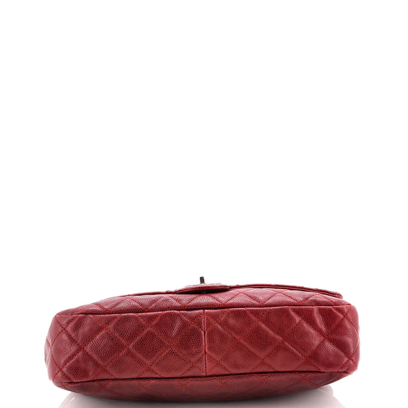 Chanel Easy Flap Bag Quilted Caviar