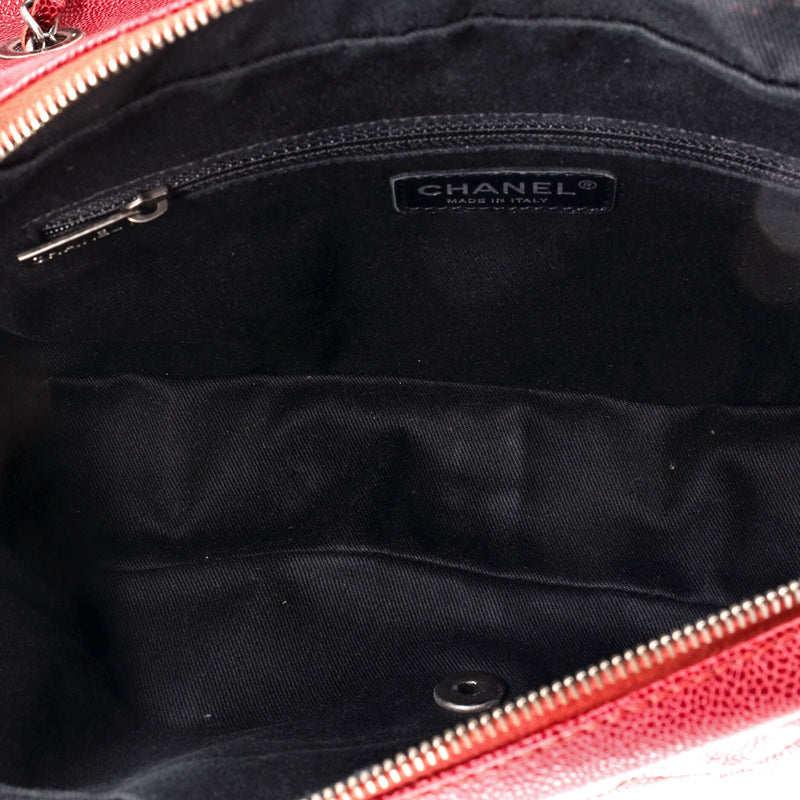 Chanel Easy Flap Bag Quilted Caviar