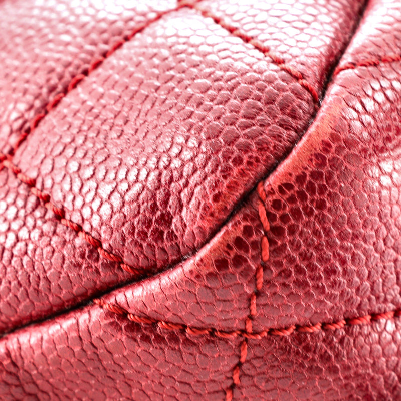 Chanel Easy Flap Bag Quilted Caviar