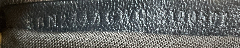 Fendi Peekaboo Bag Marble Print Leather