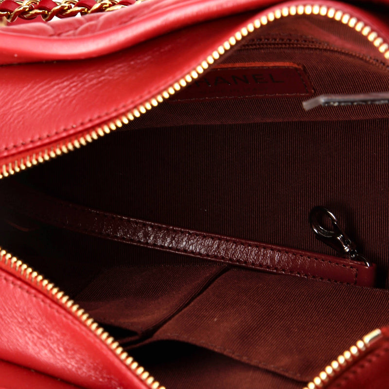 Chanel Gabrielle Hobo Chevron Aged
