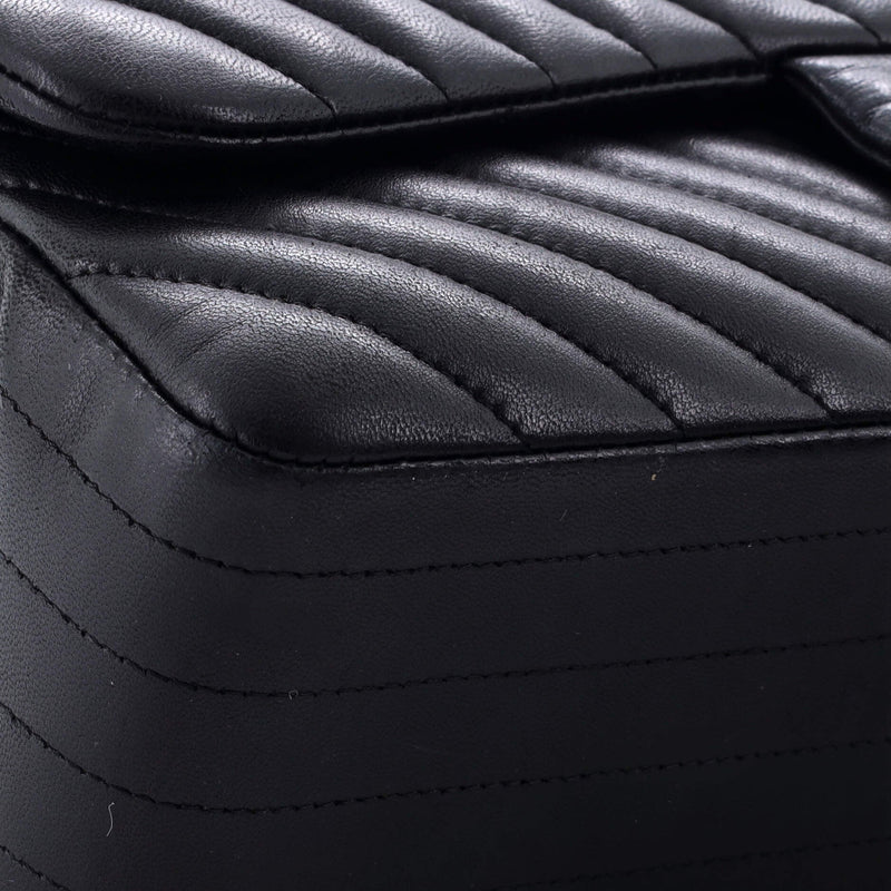 Chanel Classic Double Flap Bag Chevron