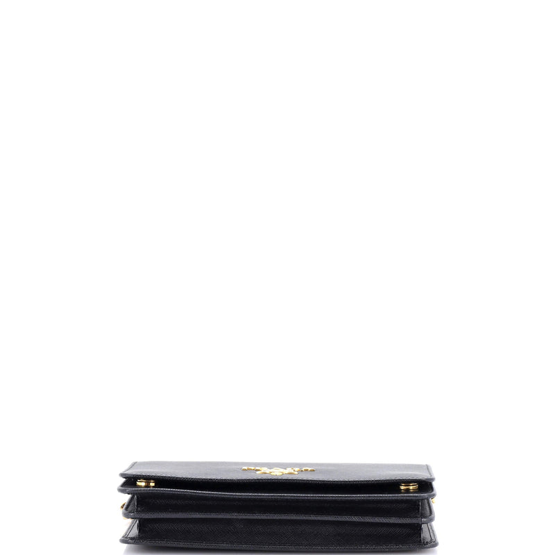 Prada Chain Wallet Crossbody Saffiano