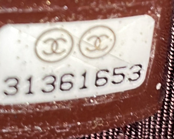 Chanel Cc Round Vanity Case With Chain