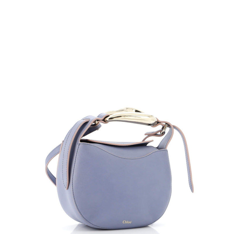 Chloe Kiss Purse Bag Leather Small