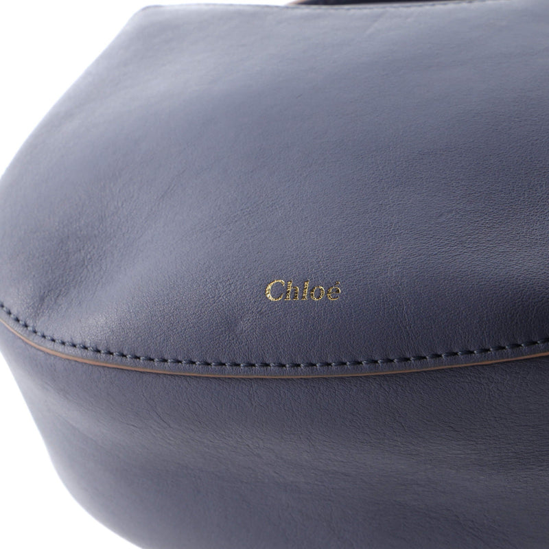 Chloe Kiss Purse Bag Leather Small