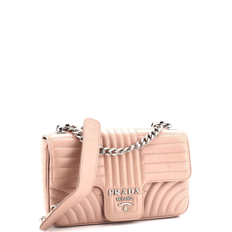 Prada Chain Flap Shoulder Bag Diagramme