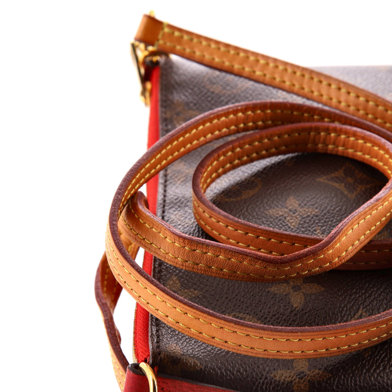 Louis Vuitton Pallas Clutch Canvas With