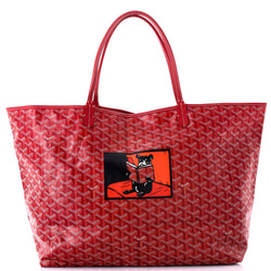 Goyard Saint Louis Tote Printed Coated