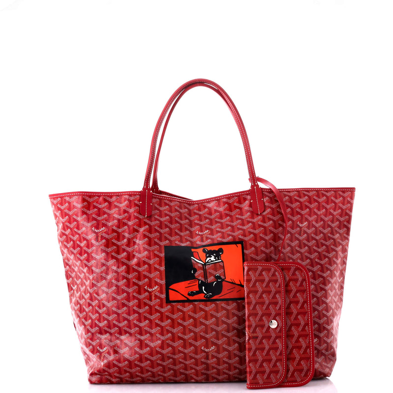 Goyard Saint Louis Tote Printed Coated